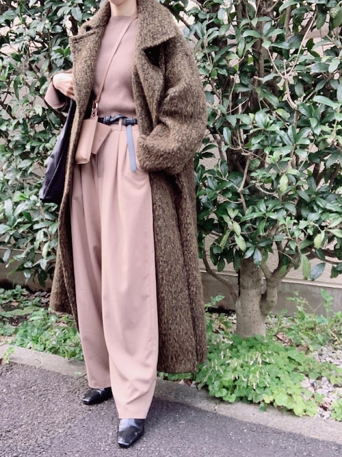 MIX SHAGGY LADY COAT 数量限定CLANEアウターカバー付