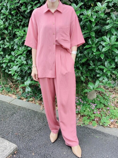 CLANE（クラネ）の「BRIGHT COLOR LOOSE SHIRTS（シャツ/ブラウス 