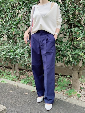 「CLANE（クラネ）のアイテム（アクセサリー）」を使った、nico＊さん（レディース・168cm）の秋コーディネート