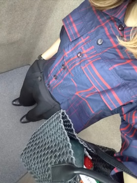 「BOTTEGA VENETA（ボッテガヴェネタ）のアイテム（バッグ）」を使った、着物リメイクの変態さん（レディース・160cm）の夏コーディネート