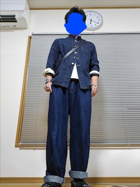 「FOSSIL（フォッシル）のアイテム（腕時計）」を使った、takahiro さん（メンズ・166cm）の春コーディネート