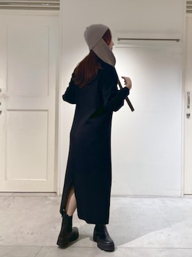 「アイテム（ワンピース/ドレス）」を使った、yulyulさん（レディース・159cm・30代）の秋コーディネート