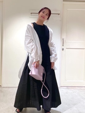 「イエベスプリング」｜「アイテム（バッグ）」を使った、yulyulさん（レディース・159cm）の夏コーディネート