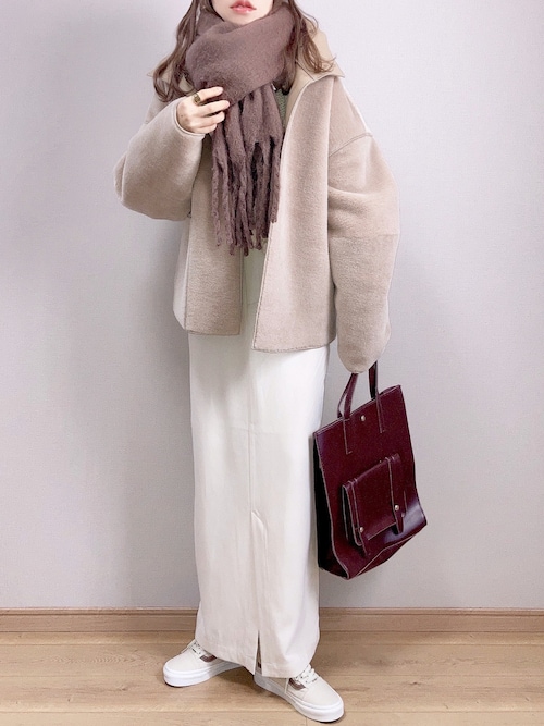 Standcollar Boa Jacket（ブルゾン）｜TODAYFUL（トゥデイフル）の