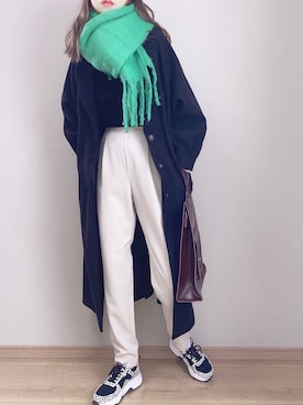 「Lucida（ルシーダ）のアイテム」を使った、ぴょんさん（レディース・167cm）の秋コーディネート