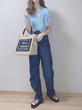 ぴょんさん（レディース・167cm）の夏コーディネート