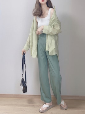 ぴょんさん（レディース・167cm）の夏コーディネート