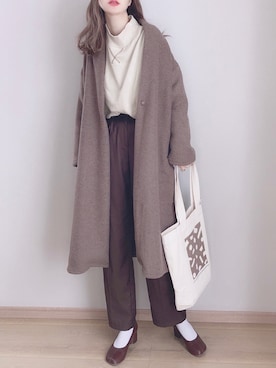 ぴょんさん（レディース・167cm）の秋コーディネート