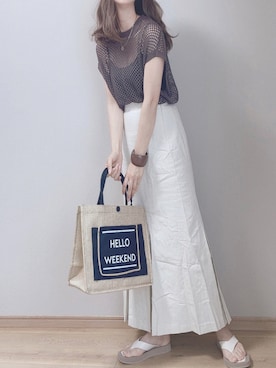 ぴょんさん（レディース・167cm）の夏コーディネート