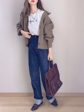 ローファーを使った カジュアルコーデ の人気ファッションコーディネート Wear