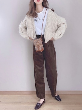 ぴょんさん（レディース・167cm）の秋コーディネート