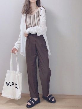 ぴょんさん（レディース・167cm）の夏コーディネート