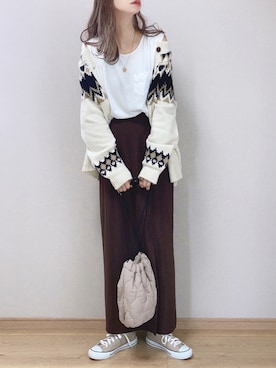 ぴょんさん（レディース・167cm）の秋コーディネート