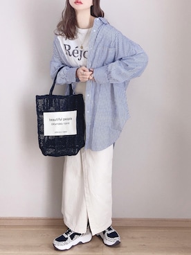 「Lucida（ルシーダ）のアイテム」を使った、ぴょんさん（レディース・167cm）の春コーディネート