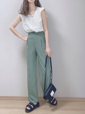 ぴょんさん（レディース・167cm）の夏コーディネート