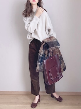 ぴょんさん（レディース・167cm）の秋コーディネート