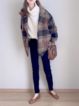 ぴょんさん（レディース・167cm）の秋コーディネート