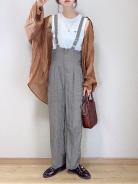 ぴょんさん（レディース・167cm）の秋コーディネート