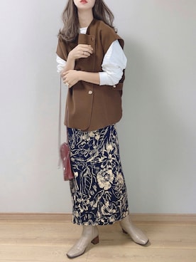 ぴょんさん（レディース・167cm）の秋コーディネート