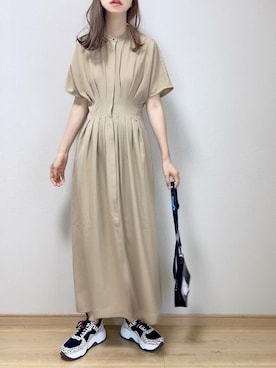 「Lucida（ルシーダ）のアイテム」を使った、ぴょんさん（レディース・167cm）の夏コーディネート