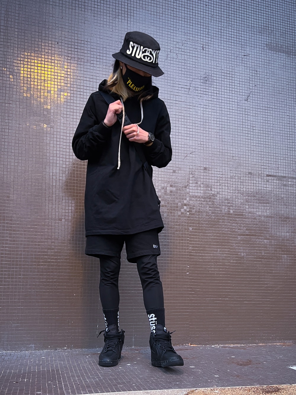黒セットアップ　スウェットopium rick owens thugclub Amazon.co.jp: ジップフーディー thug club rick owens opium