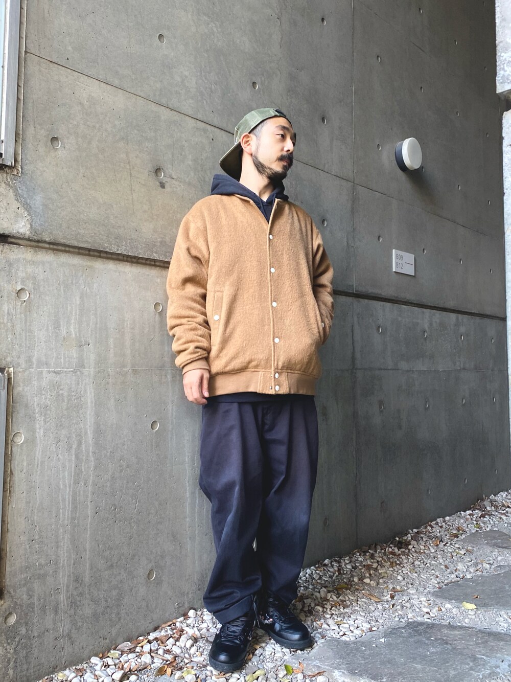 APPLEBUM（アップルバム）の「Alpaca Wool Stadium Jacket