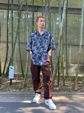 APPLEBUM STAFF STYLINGさん(メンズ・173cm)の夏コーディネート