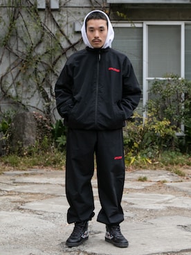 「APPLEBUM（アップルバム）のアイテム」を使った、APPLEBUM STAFF STYLINGさん（メンズ・165cm）の春コーディネート