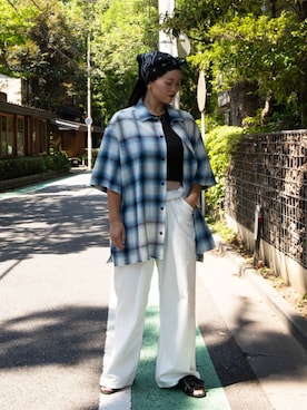 「APPLEBUM」｜APPLEBUM STAFF STYLINGさん（レディース・163cm）の夏コーディネート