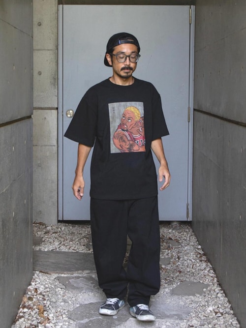 k*i様 APPLEBUM Purple WORM T-shirt Tシャツ raidback®︎fabric “Purple WORM” T-shirt / GT2511101