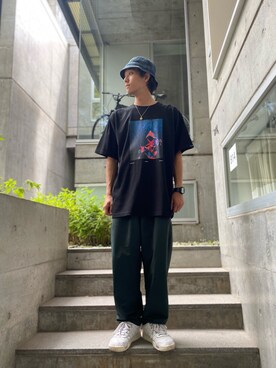 APPLEBUM STAFF STYLINGさん(メンズ・170cm)の夏コーディネート
