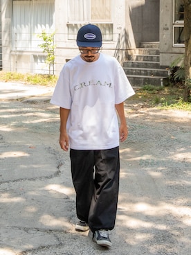 「APPLEBUM（アップルバム）のアイテム」を使った、APPLEBUM STAFF STYLINGさん（レディース・163cm）の夏コーディネート