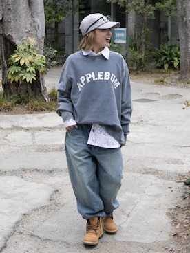 APPLEBUM STAFF STYLINGさん(レディース・150cm)の冬コーディネート