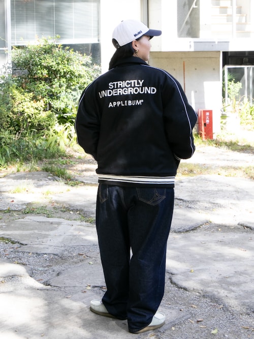 Collared Melton Stadium Jacket（ブルゾン）｜APPLEBUM（アップルバム