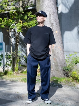 「APPLEBUM（アップルバム）のアイテム」を使った、APPLEBUM STAFF STYLINGさん（メンズ・163cm）の夏コーディネート