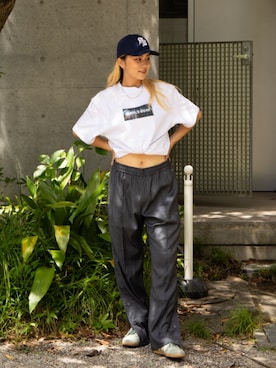 「APPLEBUM」｜APPLEBUM STAFF STYLINGさん（レディース・169cm）の夏コーディネート