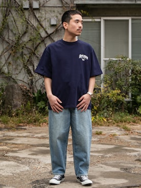 「APPLEBUM（アップルバム）のアイテム」を使った、APPLEBUM STAFF STYLINGさん（メンズ・165cm）の春コーディネート