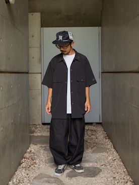 「APPLEBUM（アップルバム）のアイテム」を使った、APPLEBUM STAFF STYLINGさん（レディース・163cm）の夏コーディネート