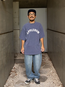 APPLEBUM STAFF STYLINGさん（メンズ・163cm）の夏コーディネート