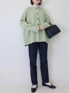 ADAM ET ROPE'のアイテムを使った「ミントグリーン」の人気