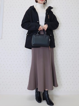 「classicalelf（クラシカルエルフ）のアイテム（マウンテンパーカー）」を使った、MAYUKOさん（レディース・163cm）の秋コーディネート