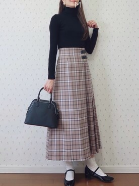 MAYUKOさん(レディース・163cm)の冬コーディネート