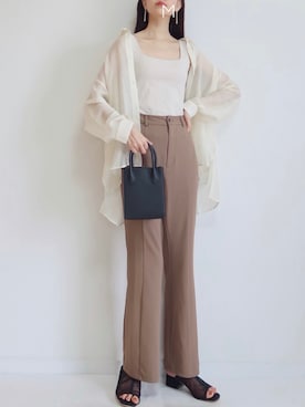 MAYUKOさん（レディース・163cm）の夏コーディネート