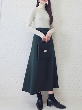 MAYUKOさん（レディース・163cm）の冬コーディネート