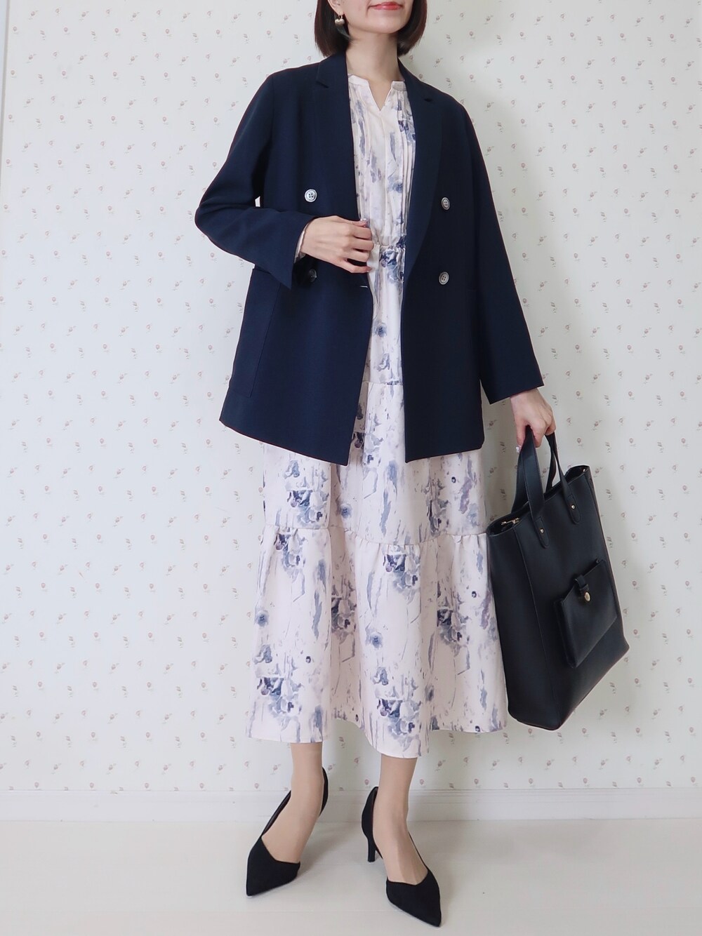 スローブイエナ Peドビーダブルジャケット&テーパードパンツ セットアップ 38 Pe ドビー ダブルジャケット【手洗い可能】◇（その他アウター