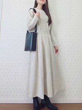 MAYUKOさん（レディース・163cm）の冬コーディネート