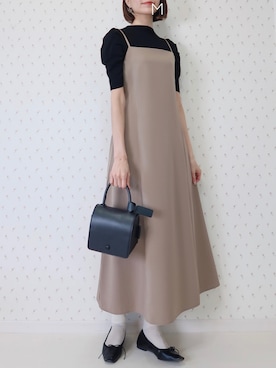 「classicalelf（クラシカルエルフ）のアイテム（ワンピース）」を使った、MAYUKOさん（レディース・163cm）の春コーディネート