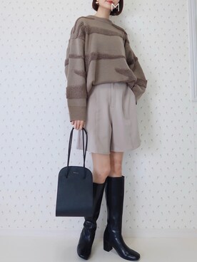 MAYUKOさん（レディース・163cm）の秋コーディネート