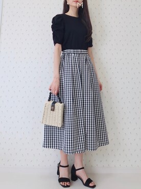 MAYUKOさん（レディース・163cm）の春コーディネート