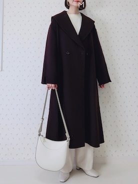 「PUBLIC TOKYO（パブリックトウキョウ）のアイテム（その他アウター）」を使った、MAYUKOさん（レディース・163cm）の冬コーディネート